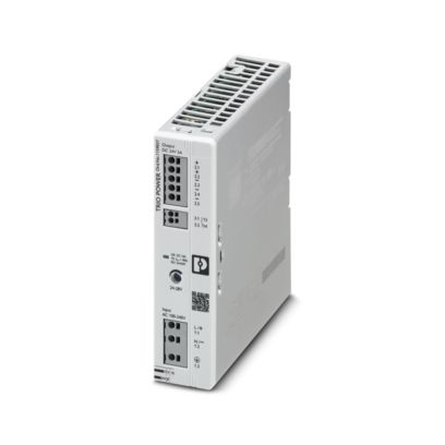 Phoenix Contact Switching Power Supply; TRIO3-PS/1AC/24DC/5; 24VDC OUT; 5A; 100-240VAC/DC IN; Single Phase; DIN Rail Mount; Plastic